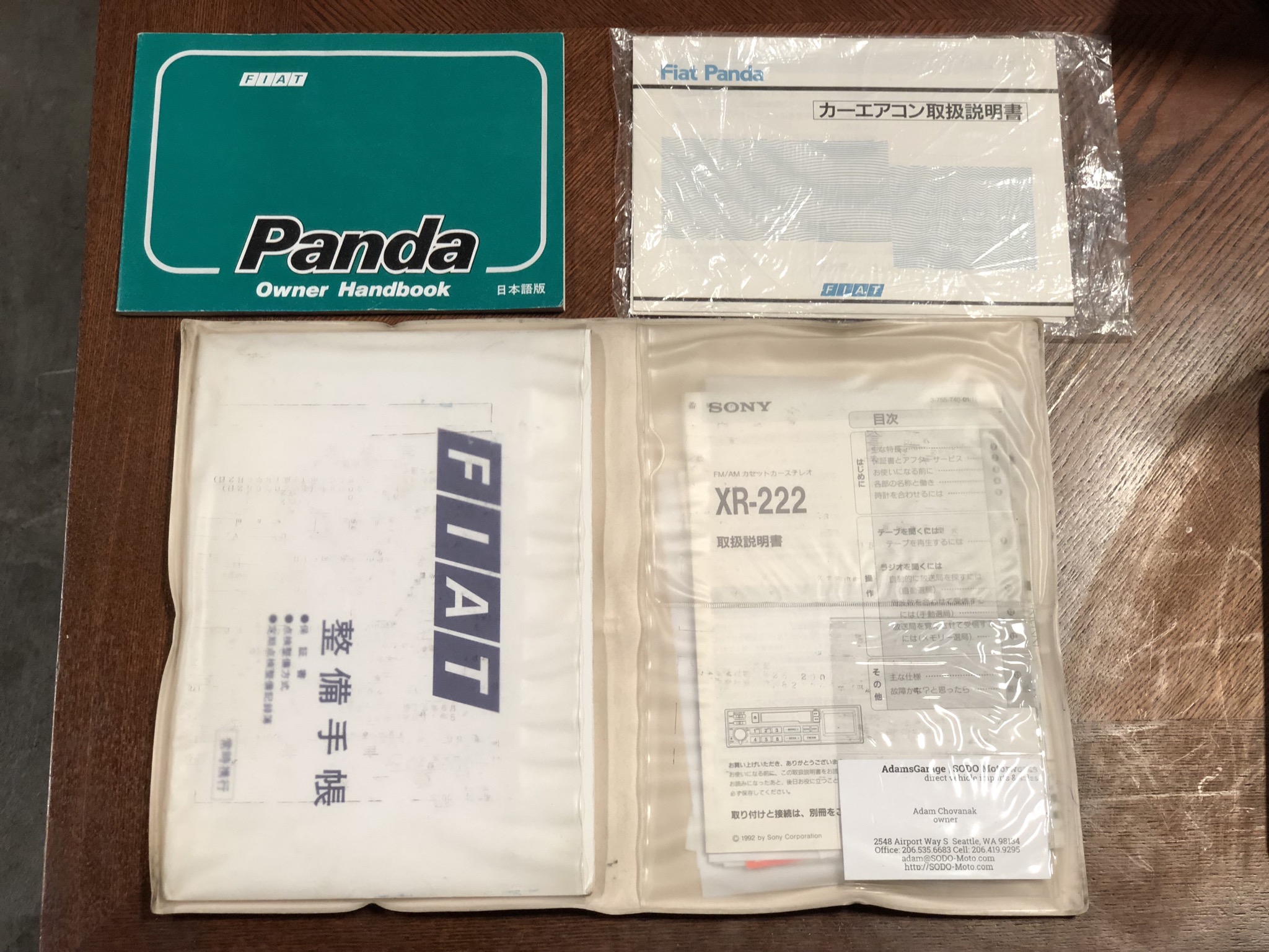 1993 Fiat Panda 4x4 | AdamsGarage - SODO-MOTO
