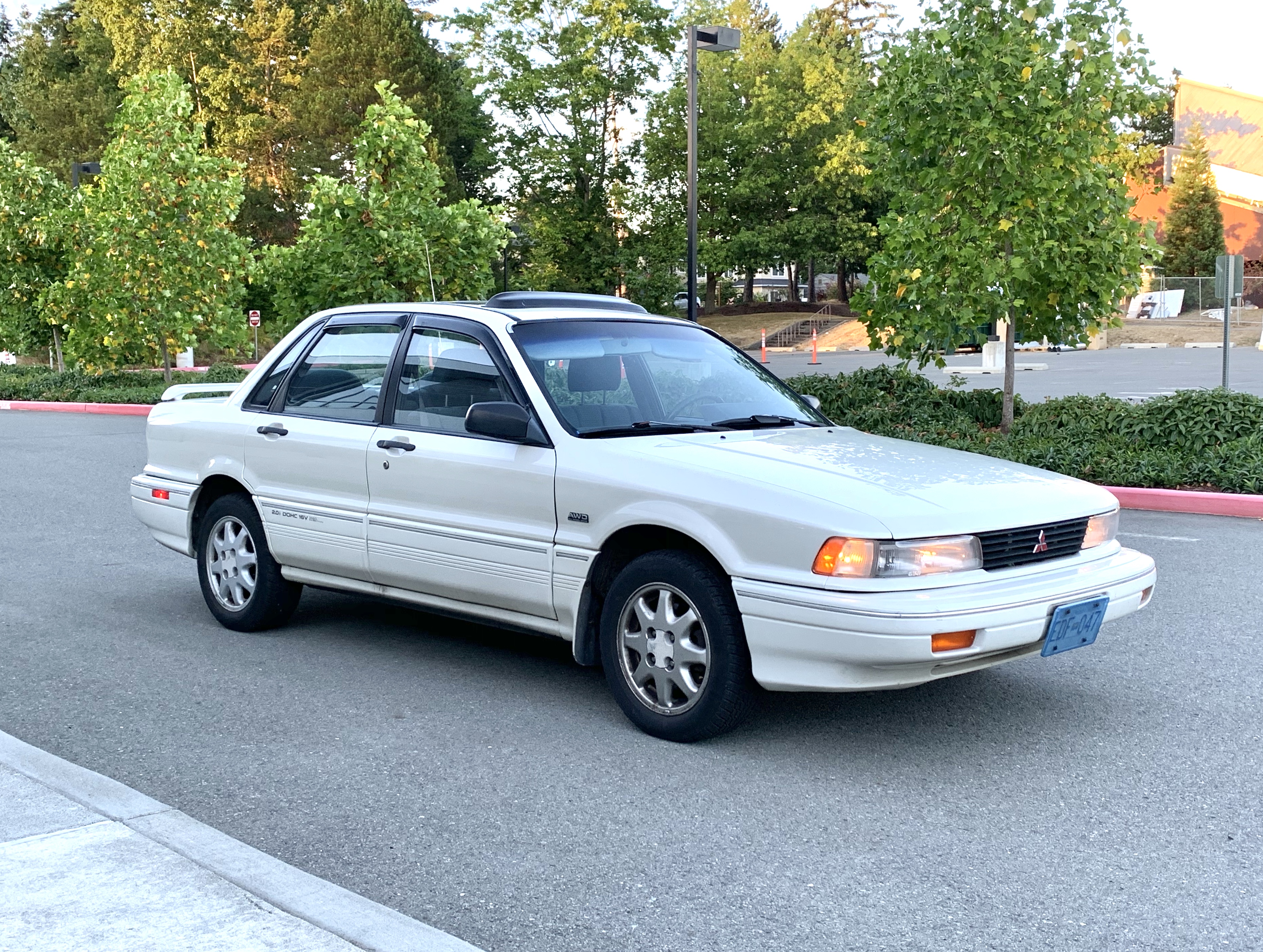 1991 Eagle 2000GTX AWD | Mitsubishi Galant GSX | AdamsGarage