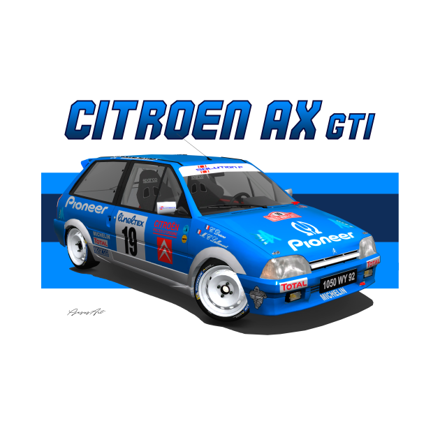 1990 Citroën AX GT | AdamsGarage - SODO-MOTO